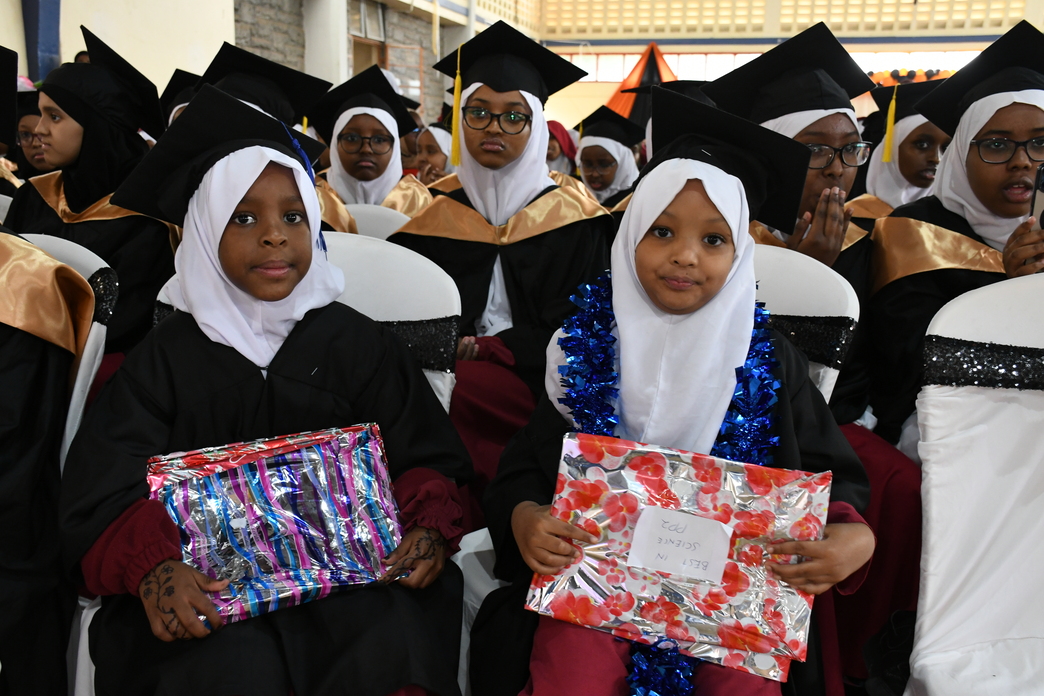 Younger learners taking part in an early years activity